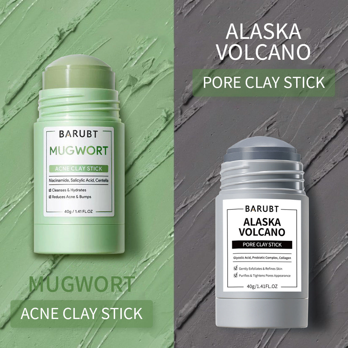 Solid Mud Mask Stick