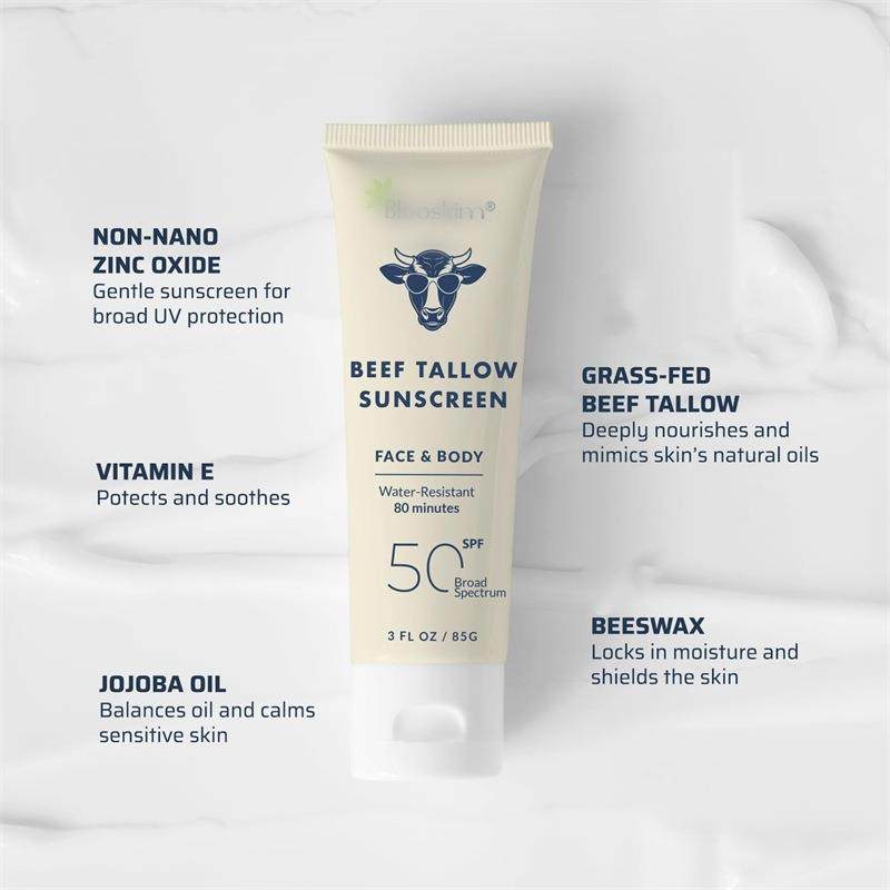 Beef Tallow SPF50 sunscreen