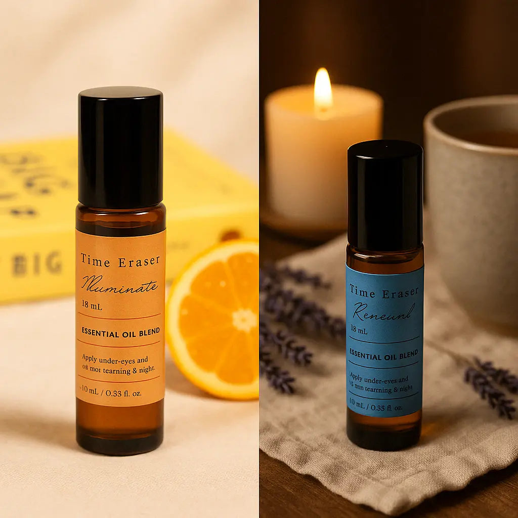 Day & Night Time Eraser Duo - Illuminate & Renewal - 10 Ml Rollerballs