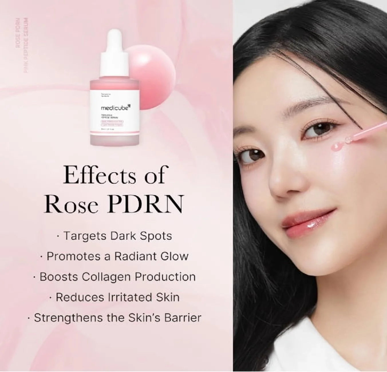 Revitalize Your Skin with Medicube PDRN Pink Peptide Serum - 30ml of Youthful Radiance