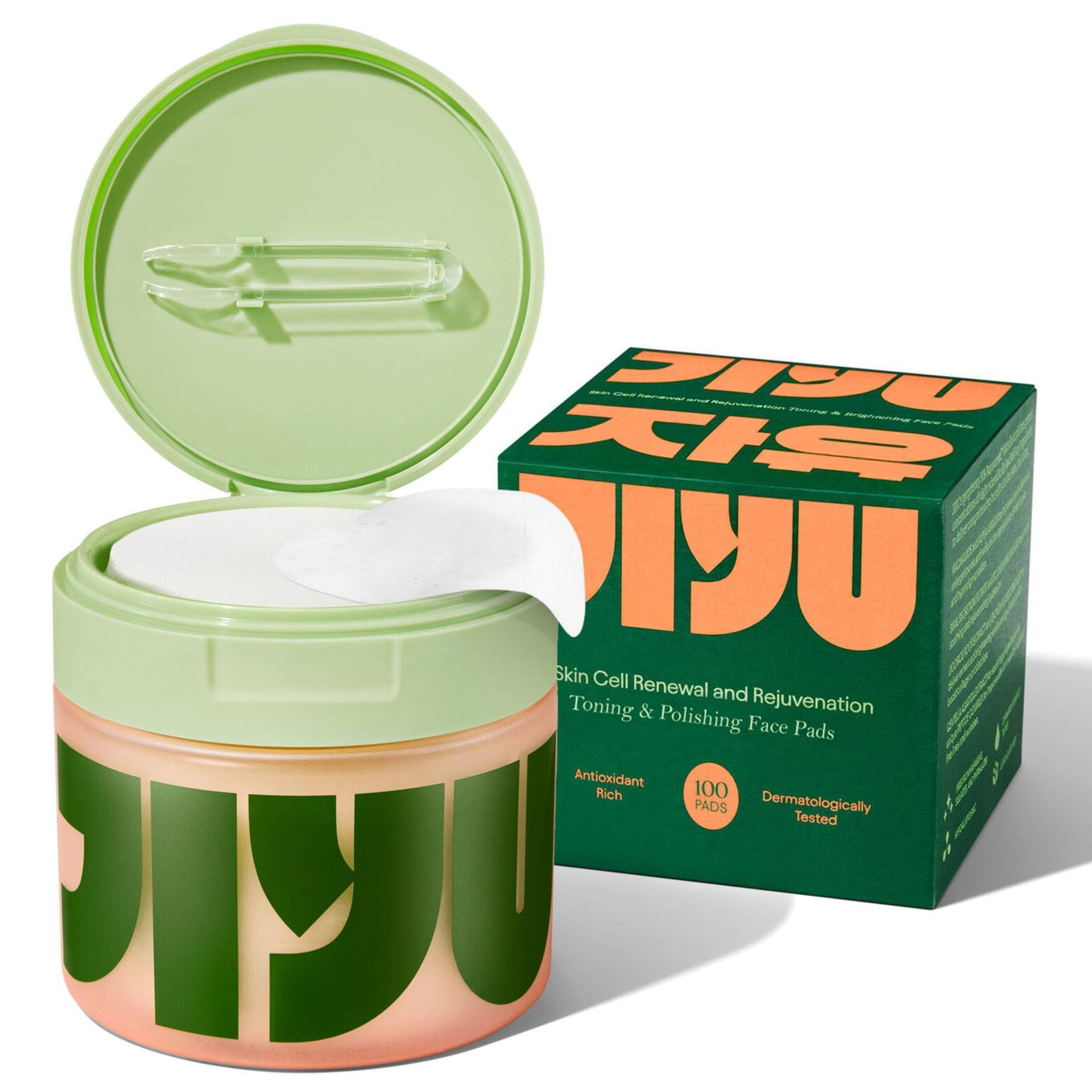 Exfoliating Centella Asiatica Toner Cotton Pads