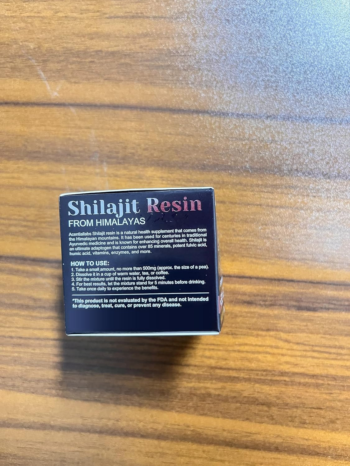 Revitalize Your Health with Premium Shilajit Pure Himalayan Organic Resin - 800MG Gold Grade Loaded with 85+ Fulvic Acid & Essential Trace Minerals for Ultimate Wellness