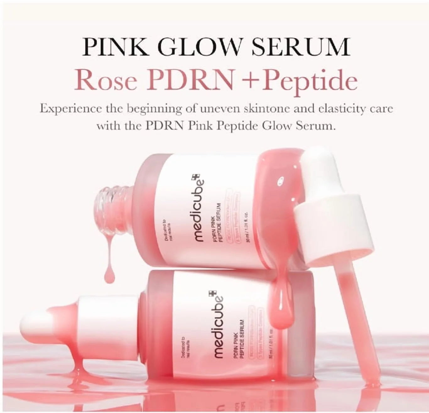 Revitalize Your Skin with Medicube PDRN Pink Peptide Serum - 30ml of Youthful Radiance